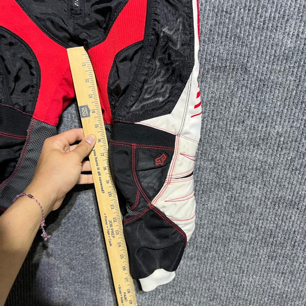 Fox Racing 360 Motocross Pants Kids 8/24 Red Black White Kids MX Dirt Bike Gear - Picture 2 of 11